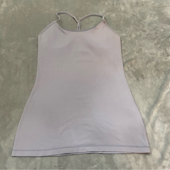 Lululemon Nouveau Limits Tank Top Miss Mosaic Lilac Deep Zinfandel 21960 - Picture 8 of 9